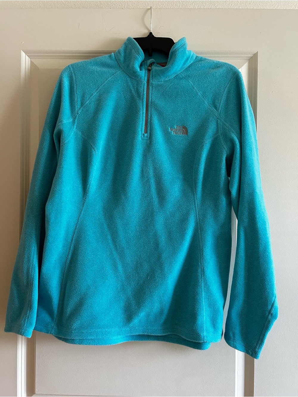 The North Face Turquoise Quarter-Zip Fleece